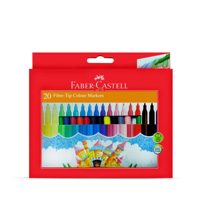 Faber-Castell Color Body Felt Pen 20 Color