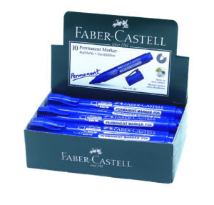 FC PERMANENT MARKER BULLET BOX OF 10PC BLUE
