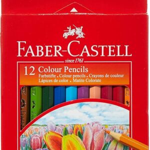 Faber-Castell Con Colour Pencils 12COLOUR Halfsize