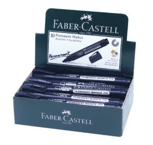 FC PERMANENT MARKER BULLET BOX OF 10PC BLACK