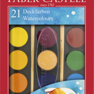 Faber-Castell Watercolors 21 Color 30MM