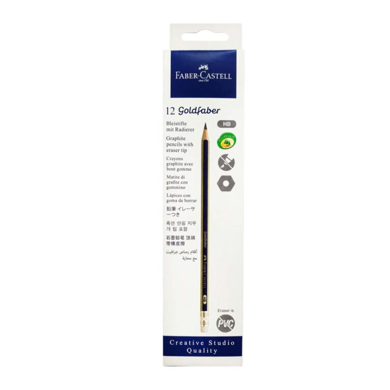 Faber-Castell Gold Faber Graphite Pencil HB With RT 12PC