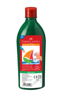 FABER-CASTELL TEMPERA-FUN PAINTS 500ML DEEP GREEN