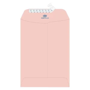 FIS Laid Paper Envelopes Peel & Seal, Pack of 25 Pcs. Pink Color, 7.5 x 5 inch Size, 100 GSM – FSEE1030PPIB25