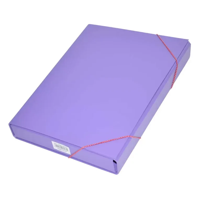 FIS FSBD1203VIO Document Bag, F/S, Violet, Elastic Band