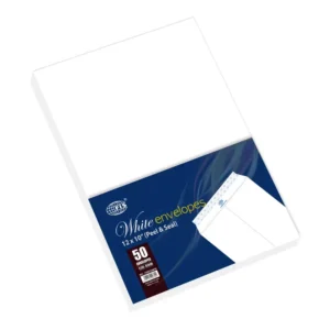 FIS Color Envelopes Peel & Seal, Pack of 50 Pcs. 12 x 10 Inch, 100 GSM – FSWE1034P50