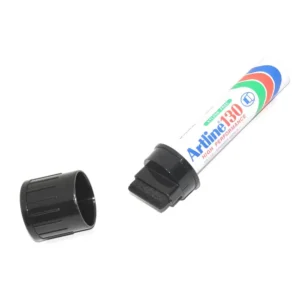 Artline Permanent Marker,Pack of 6 , Ek-130 30.0mm, Water Proof, Black – ARMK130BK