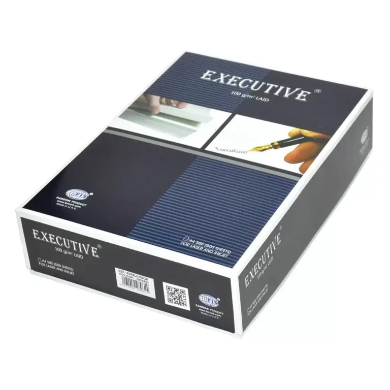 FIS FSPALD100GR A4 Laid Bond Paper, 100gsm, 500 Sheets, Green