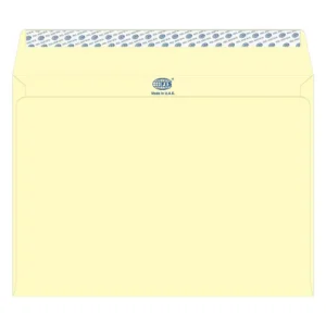 FIS Color Envelopes Peel & Seal, Pastel Colors, Pack of 50 Pcs. Cream Color, C4 (229 x 324 mm), 80 GSM – FSEC8042PCR50