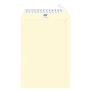 FIS Executive Laid Paper Envelopes Peel & Seal, Pack of 25 Pcs. Camille Off White Color, 10 x 7 inch Size, 100 GSM – FSEE1033POWB25