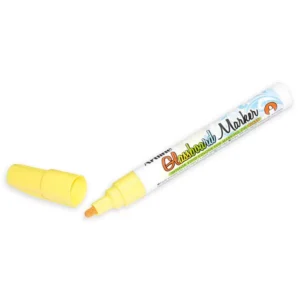 Artline Glass Board Marker Pack of 12, Colour: Fluoro Yellow,2.0mm – ARMKEPG-4FYL