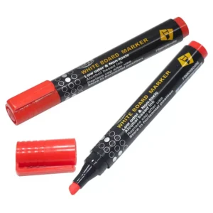 Fis White Board Markers Broad – 12 Pieces (red) – FSMKWB04RE