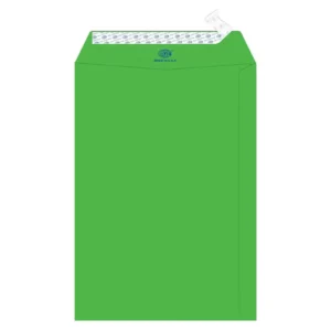 FIS Color Envelopes, Peel & Seal, Neon Green Colors, Pack of 50 Pcs. 9 x 6 inch, 80 GSM – FSEC8032PBGR50