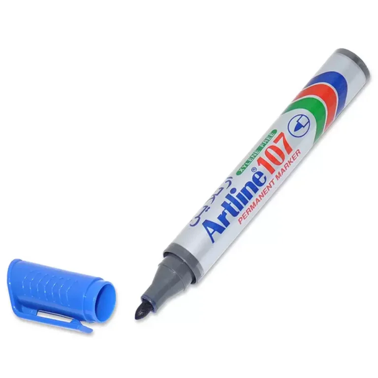 Artline ARMK107BL Bullet Marker, 1.5mm, Blue, 12 pieces