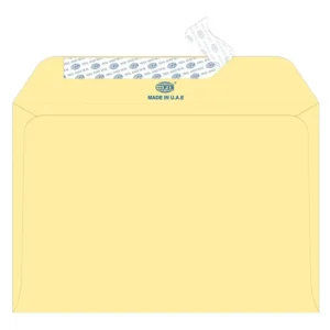 FIS Executive Envelope Peel & Seal, Pack of 50 Pcs. Cream Colors, C5 (162 x 229 mm), 100 GSM – FSEE1026PBCR50