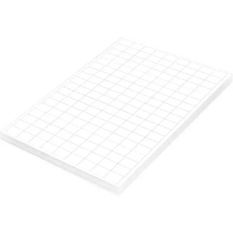 FIS FSLA162-100 A4 White Laser Labels, 16 × 22 mm, 162/Sheet, 100 Sheets