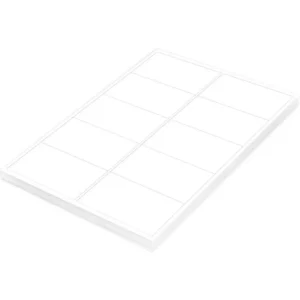 FIS Multipurpose Laser Labels, Colour White, Size 99.1X57mm (10 Stickers x 100 Sheet) A4 Size, E.U. Origin Material – FSLA10-2-100