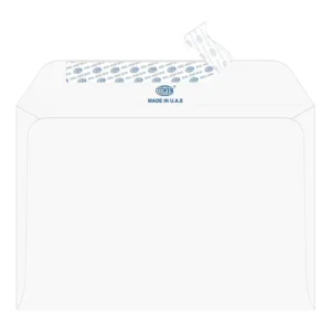 FIS Executive Laid Paper Envelopes Peel & Seal, Pack of 25 Pcs. Moon Beam White Color, C5 (162 x 229 mm) Size, 100 GSM – FSEE1026PMWB25