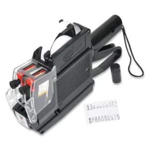 FIS Price/Date Label Machine 2-Line Printing, Black – FSPX05BK