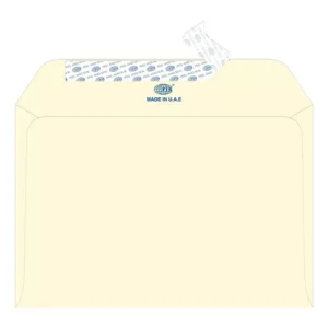 FIS Executive Envelope Peel & Seal, Pack of 50 Pcs. Camelle Off White Colors, C5 (162 x 229 mm), 100 GSM – FSEE1026PBOW50