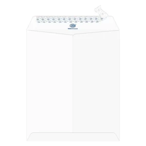 FIS Executive Laid Paper Envelopes Peel & Seal, Pack of 25 Pcs. Moon Beam White Color, 12 x 10 inch Size, 100 GSM – FSEE1034PMWB25