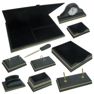 FIS PU Desk Set, Set of 10 Pieces – FSDSW397