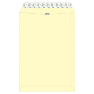 FIS Color Envelopes Peel & Seal, Pastel Colors, Pack of 50 Pcs. Cream Color, C4 (324 x 229 mm), 80 GSM – FSEC8027PC50