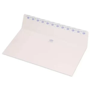 FIS Pack of 25 Executive Laid Paper Envelopes, 100 GSM, Peel&Seal Size 110 X 220mm, Color Pink