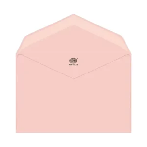 FIS Pack of 25 FIS Executive Laid Paper Envelopes, 100 GSM, Size 130 X 190mm, Glued, Color Pink