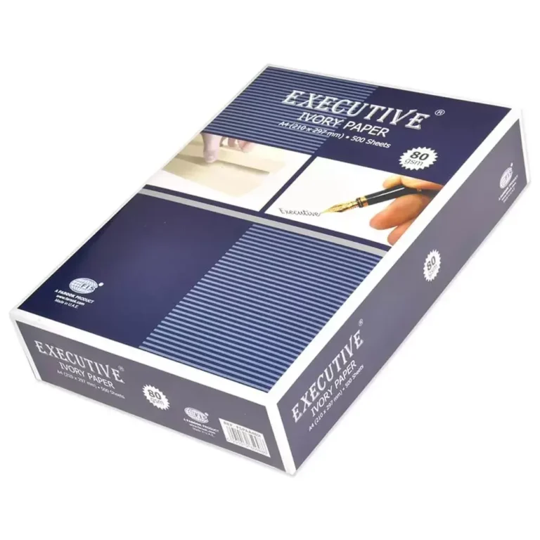 FIS FSPAA480I A4 Executive Ivory Paper, 80 gsm, 500 Sheets, Ivory