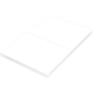 FIS Multipurpose Laser Label, Colour White, Size 210×148.5 mm (2 Stickers x 100 Sheet) A4 Size, E.U. Origin Material – FSLA2-100