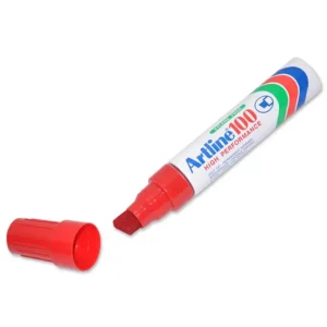 Artline Jumbo Marker, Pack of 12, Ek-100 7.5-12.0  Water Proof, Red – ARMK100XFRE