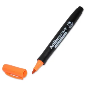 Arline Supreme Permanent Marker, Pack of 12, Glow Orange – ARMKEPF-700UVGOR