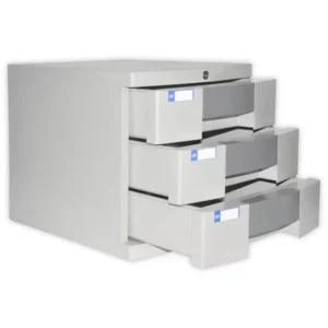 FIS File Cabinet (Plastic) With key, 3 Drawers – FSOTUS-27K