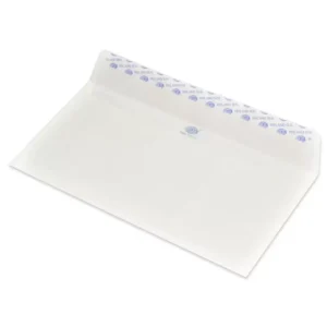 FIS Pack of 50 Ivory Color Envelopes, 80 GSM, Peel & Seal, Size 114 X 229mm, Color Ivory