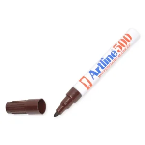 Artline White Board Marker Fine Pack of 12,  Brown, 500 – ARMK500BR