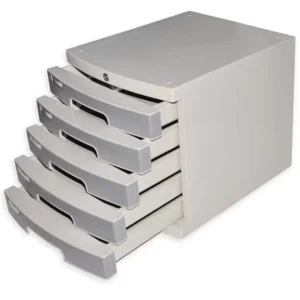 FIS 5 Layers Cabinet with Key Grey – FSOTUS-26K