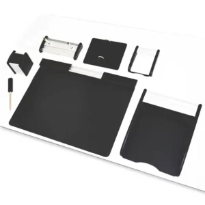 7 Pieces Desk Set (Wood & Aluminium) – GUDSBK6MU-C