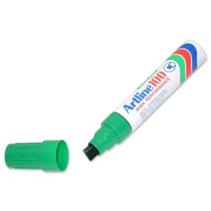 Artline Jumbo Marker, Pack of 12, Ek-100 7.5-12.0  Water Proof, Green – ARMK100XFGR