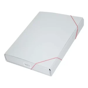 FIS PP Document Bag With Elastic Band, Grey Color, F/S (210 x 330 mm) Size – FSBD1209GY