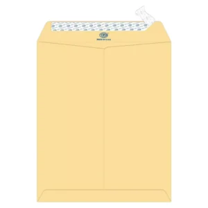 FIS Manila Envelopes Peel & Seal, Plain, Pack of 50 Pcs. 12 x 10 Inch, 120 GSM – FSME1234P50