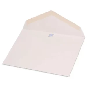 FIS Pack of 50 Executive Laid Paper Envelopes, 100 GSM, Size 130 X 190mm, Glued, Color Pink