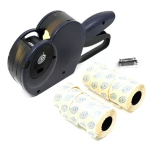 FIS ITALIAN Label Machine 6-1BL FSPX22X12MM+INK ROLLER PRIKSM (SET) – FSSQPX6-1BL