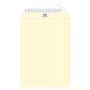 FIS Laid Paper Envelopes Peel & Seal, Pack of 50 Pcs. Camille Off White Color, 10 x 7 Inch, 100 GSM – FSEE1033PBOW50