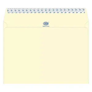 FIS Executive Laid Paper Envelopes Peel & Seal, Pack of 25 Pcs. Camelle Off White Color, C4 (229 x 324 mm) Size, 100 GSM – FSEE1042POWB25