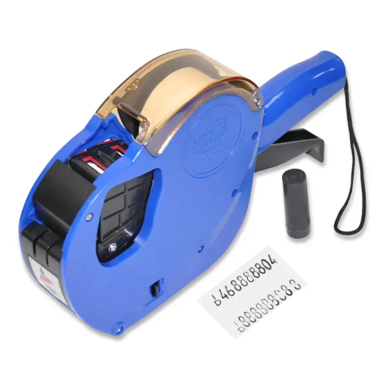 FIS FSPX04BL Price/Date Labeller, 2 Lines, Blue