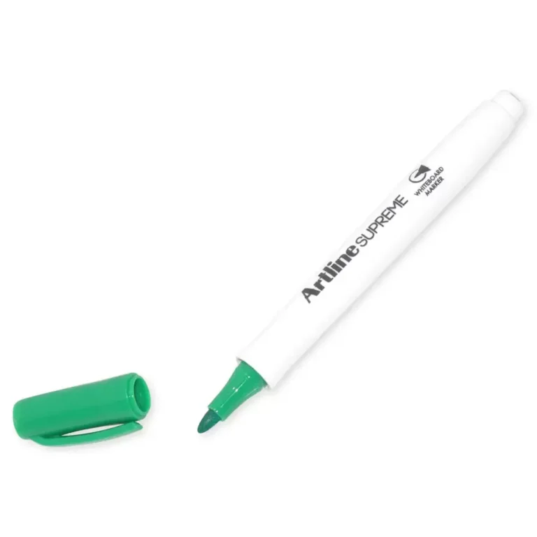 Artline ARMKEPF-507GR Supreme Whiteboard Marker, 1.5mm, Green, 12 pieces