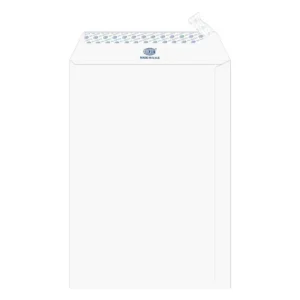 FIS Laid Paper Envelopes Peel & Seal, Pack of 50 Pcs. Moon Beam White Color, 10 x 7 Inch, 100 GSM – FSEE1033PBMW50