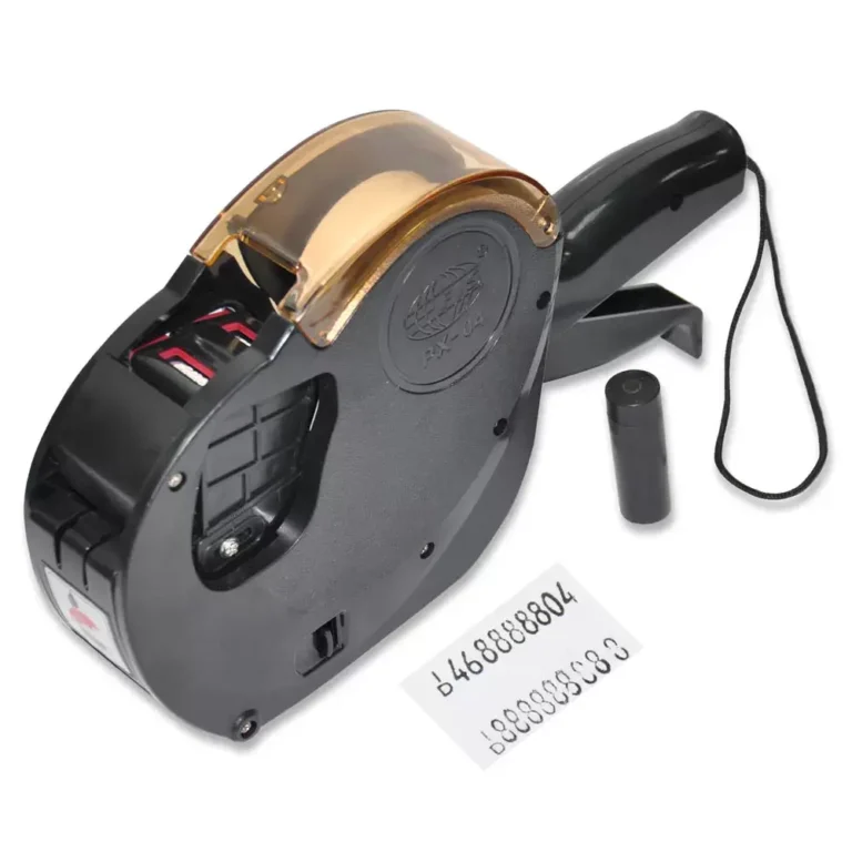 FIS FSPX04BK Price/Date Labeller, 2 Lines, Black