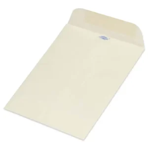 FIS Pack of 50 Color Envelopes, 90 GSM, Size 4 X 3 Inch, Glued, Color Ivory